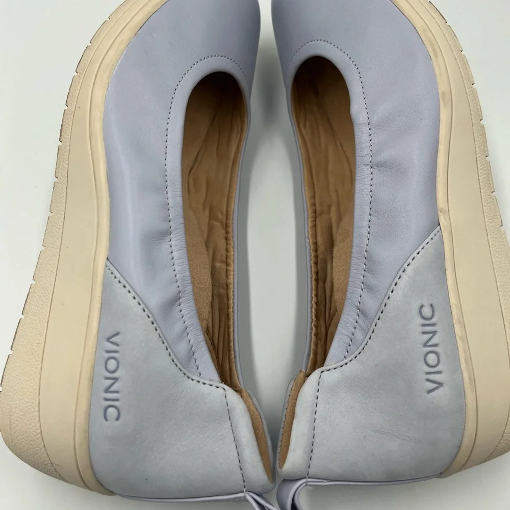 Vionic Women's Soft Blue Jacey Wedge Size 9 - Picture 5 of 14